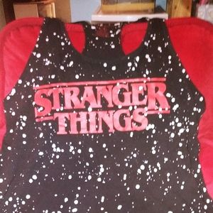 Stranger Things racer back 2xl tank top